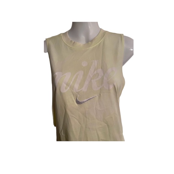 Nike Womens Sleeveless Athletic Dress in Yellow - Picture 5 of 9